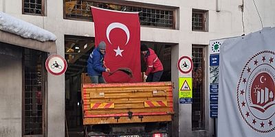 BÜYÜKŞEHİR, BUZLANMANIN ÖNÜNE GEÇMEK İÇİN DURMAKSIZIN SAHADA