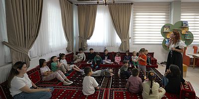BÜYÜKŞEHİR’DEN ÇOCUKLARA KİTAP VE EĞLENCE DOLU BİR GÜN