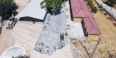 BÜYÜKŞEHİR’DEN ELBİSTAN ALEMBEY’İN SOSYAL TESİSİNE DÜZENLEME