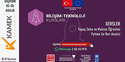 BÜYÜKŞEHİR’DEN GENÇLERE YENİ NESİL TEKNOLOJİ EĞİTİMLERİ; KURSLARA BAŞVURULAR BAŞLADI