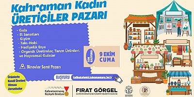 BÜYÜKŞEHİR’DEN KADIN EMEĞİNE GÜÇLÜ DESTEK; KAHRAMAN KADIN ÜRETİCİLER PAZARI KURULUYOR