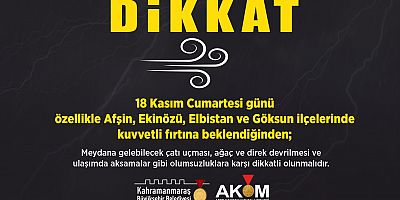 Büyükşehir Belediyesi Afet Koordinasyon Merkezi