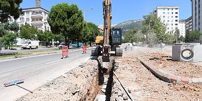 BÜYÜKŞEHİR’DEN TAVŞANTEPE VE HÜRRİYET MAHALLELERİNE SAĞLAM ALTYAPI
