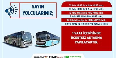 BÜYÜKŞEHİR’DEN TOPLU ULAŞIMDA VATANDAŞLARA BİR DESTEK DAHA