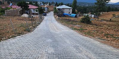 BÜYÜKŞEHİR GÖKSUN KIRSALINDA ULAŞIM YATIRIMLARINI SÜRDÜRÜYOR