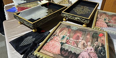 BÜYÜKŞEHİR’İN ATÖLYELERİNDE ÜRETTİLER, FUARDA SATIŞA SUNDULAR