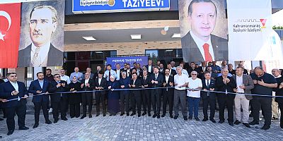 BÜYÜKŞEHİR’İN FERHUŞ TAZİYEEVİ HİZMETE AÇILDI