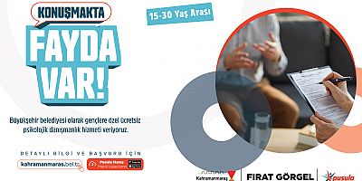 BÜYÜKŞEHİR’İN GENÇLERE YÖNELİK ÜCRETSİZ PSİKOLOJİK DANIŞMANLIK HİZMETİ DEVAM EDİYOR