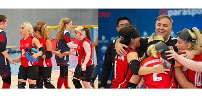 BÜYÜKŞEHİR’İN KADIN GOALBALL TAKIMI AVRUPA İKİNCİSİ