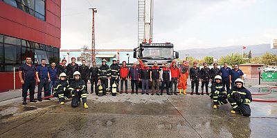 BÜYÜKŞEHİR’İN YENİ İTFAİYE ERLERİ GÖREVE BAŞLADI