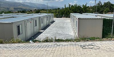 BÜYÜKŞEHİR, NURHAK VE EKİNÖZÜ KONTEYNER KENT’TE ALT VE ÜSTYAPI UYGULAMALARINI TAMAMLADI