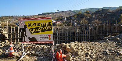 BÜYÜKŞEHİR, YENİ KÖPRÜ MENFEZLE DADAĞLI’NIN ULAŞIMINI İYİLEŞTİRİYOR