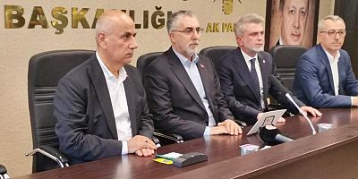ÇALIŞMA VE SOSYAL GÜVENLİK BAKANI IŞIKHAN, AK PARTİ İL BAŞKANLIĞINI ZİYARET ETTİ