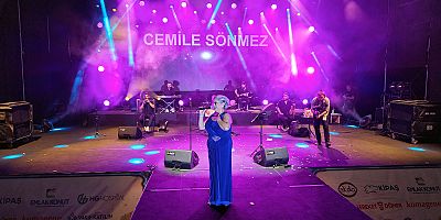 CEMİLE SÖNMEZ KAFUM’DA MÜZİK ZİYAFETİ SUNDU