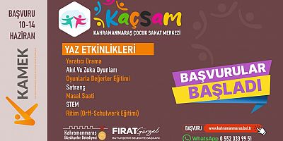 ÇOCUK VE GENÇLER İÇİN BÜYÜKŞEHİR’DEN YAZ KURSLARI