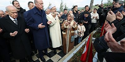 Asrın felaketinin yıl dönümünde Kahramanmaraş’a gelen Cumhurbaşkanı Recep Tayyip Erdoğan