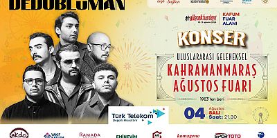 DEDUBLÜMAN KAFUM’DA MÜZIK ZIYAFETI YAŞATACAK