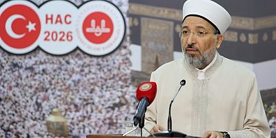 DİYANET İŞLERİ BAŞKANI ARPAGUŞ: 84 BİN 942 VATANDAŞ HAC İÇİN KUTSAL TOPRAKLARDA