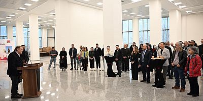 “DÖRT ON YEDİ- II” KARMA SERGİ SANATSEVERLERİN YOĞUN İLGİSİ İLE AÇILDI