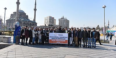DULKADİROĞLU BELEDİYESİ ÖĞRENCİLERE KAPADOKYA VE ERCİYES GEZİSİ DÜZENLEDİ