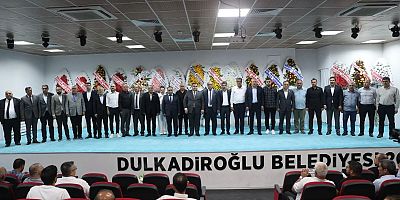 DULKADİROĞLU MUHTARLARI YENİ BAŞKANINI SEÇTİ