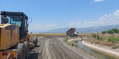 DULKADİROĞLU’NDAN ÇOKYAŞAR MAHALLESİNDE YOL ÇALIŞMASI
