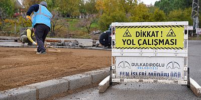 Dulkadiroğlu Belediyesi Fen İşleri Müdürlüğü ekipleri