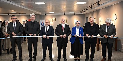 “EDEBİYATTAN NAKIŞA” ADLI KİŞİSEL SERGİ, UNESCO EDEBİYAT ŞEHRİ KAHRAMANMARAŞ’TA AÇILDI