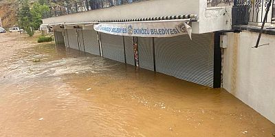 EKİNÖZÜ’NÜ SEL VURDU