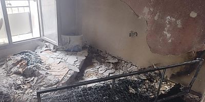 ELBİSTAN’DA EV YANGINI: UCUZ ATLATILDI