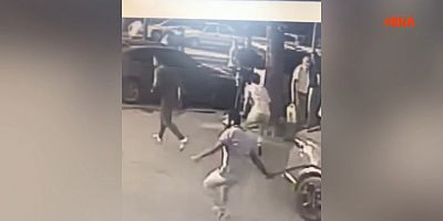 ELBİSTAN’DA PALALI SİLAHLI KAVGA KAMERADA 