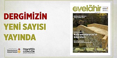 Kültür Yayınları’ndan Evelâhir Dergisi’nin yeni sayısı okurlarla buluştu. Ele aldığı konularla okurlarını adeta geçmişe götüren derginin yeni sayısına e-dergi formatında Büyükşehir Belediyesinin inter