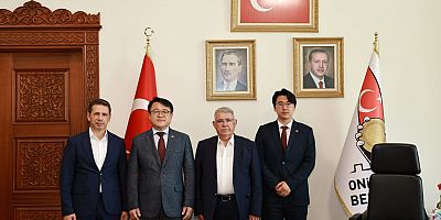 Onikişubat Belediyesi’nin Cumhurbaşkanlığı himayesinde ev sahipliği yapacağı Uluslararası EXPO 2023’ün katılımcı ülkesi Kore Cumhuriyeti’nden Kahramanmaraş’a gelen yetkililer