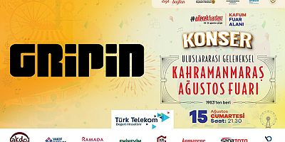 FUARDA GRİPİN GECESİ; ROCK MÜZİĞİNİN GÜÇLÜ GRUBU SAHNE ALACAK