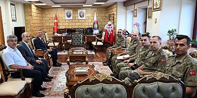 GARNİZON KOMUTANI TUĞGENERAL HAKAN KAN’DAN KSÜ’YE ZİYARET