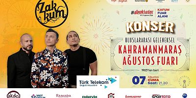 GELENEKSEL AĞUSTOS FUARI'NDA SAHNE ZAKKUM'UN