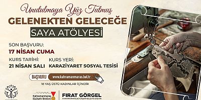 GELENEKSEL SAYACILIK, BÜYÜKŞEHİR’İN ATÖLYESİNDE YENİDEN CANLANIYOR