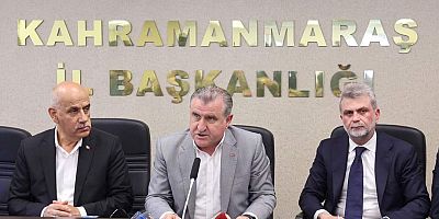 GENÇLİK VE SPOR BAKANI OSMAN AŞKIN BAK KAHRAMANMARAŞ'TA!