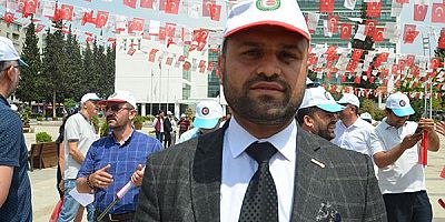 HAK-İŞ Kahramanmaraş İl Başkanı ve HİZMET-İŞ Kahramanmaraş Şube Başkanı Mehmet Akif Dağ