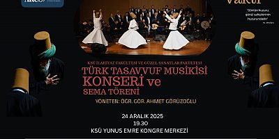 Hz. Mevlana’nın vuslatının 752. yıl dönümü dolayısıyla Valilik