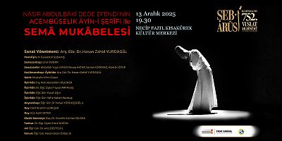 HZ. MEVLÂNA, VUSLATININ 752. YIL DÖNÜMÜNDE ANILACAK