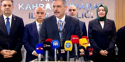 İÇİŞLERİ BAKANI MUSTAFA ÇİFTÇİ KAHRAMANMARAŞ’TA