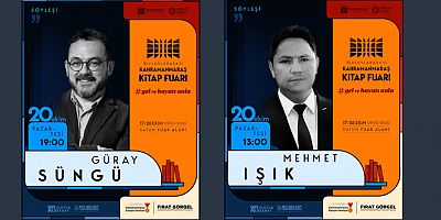 İKİ USTA YAZAR OKURLARIYLA BULUŞACAK