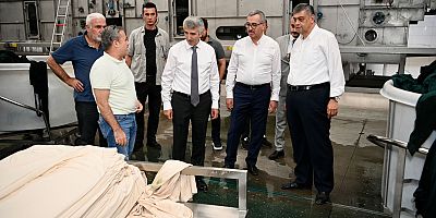 “İŞLETMELERİMİZ DEPREM SONRASI DAHA BÜYÜK AZİMLE FAALİYETLERİNİ SÜRDÜRÜYOR”