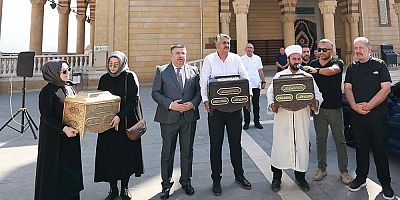 KABE ÖRTÜLERİ VE MUKADDES EMANETLER KAHRAMANMARAŞ’A ULAŞTI