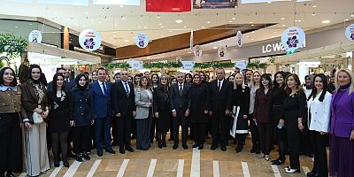 KADIN GİRİŞİMCİLERİN EL EMEĞİ, ZİYARETÇİLERİYLE BULUŞTU