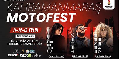 KAHRAMANMARAŞ 2.MOTOFEST BAŞLIYOR