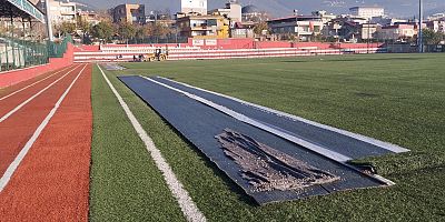 Kahramanmaraş’ta amatör kulüplerin vazgeçilmezi haline gelen ve hem müsabaka hem antrenman sahası olarak kullandıkları Batıpark Futbol Sahası yenileniyor.