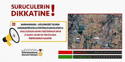 Kahramanmaraş’ta Büyükşehir Belediyesi
