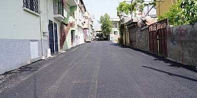 KAHRAMANMARAŞ BÜYÜKŞEHİR, DULKADİROĞLU YAVUZ SELİM MAHALLESİ’NDE SOKAK SOKAK CADDE CADDE ASFALT SERİYOR